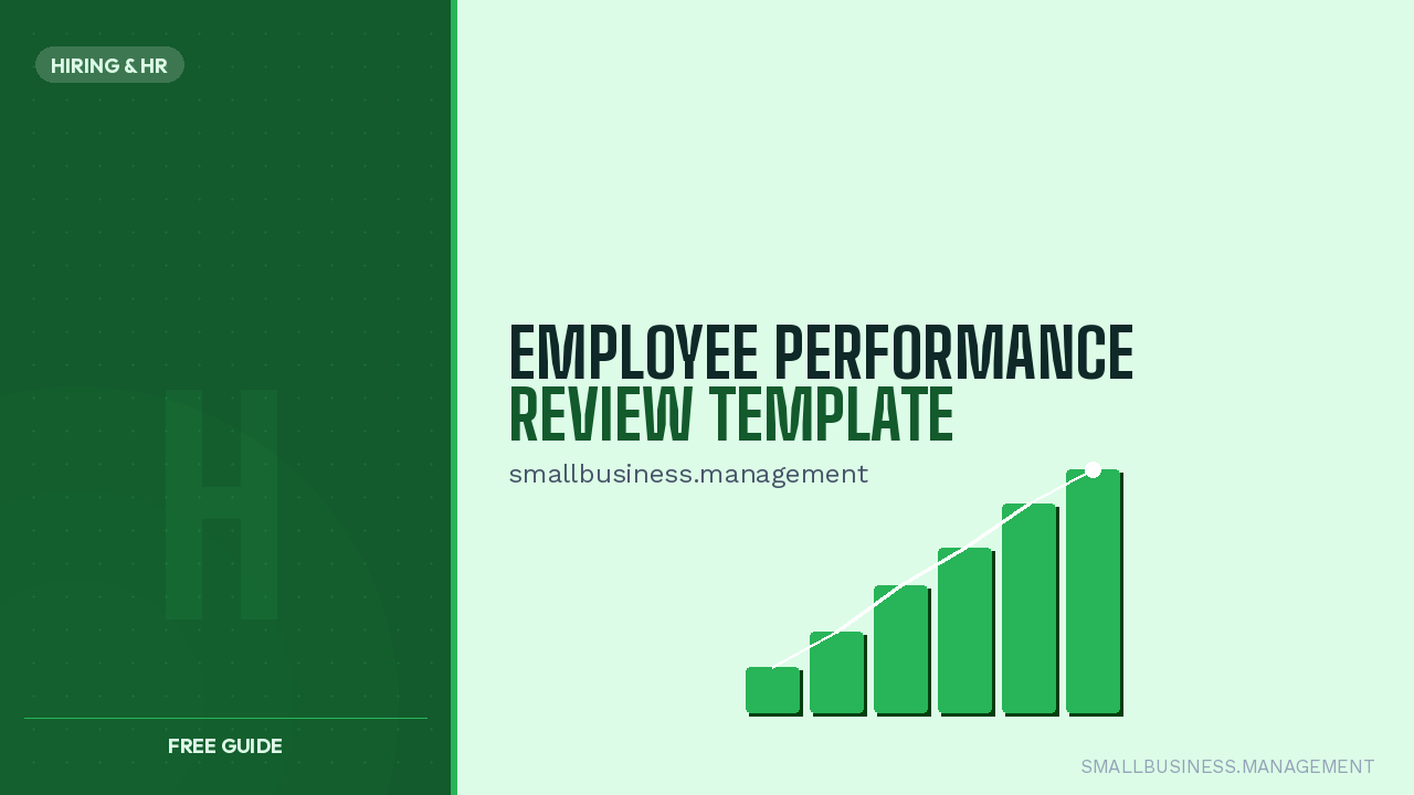 Employee performance review template for small business