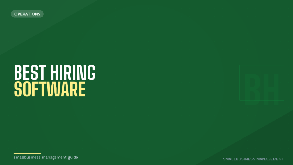 Best Hiring Software for Small Business
